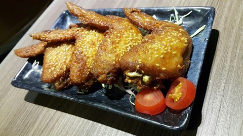 芝麻雞翼 - 佐敦的七福神和食亭