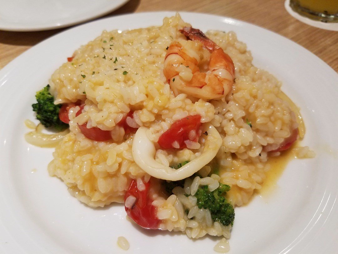 海鲜意大利烩饭(龙虾汁 74