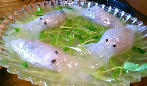 黑松露櫻花蝦燒賣 - 銅鑼灣的酒鍋