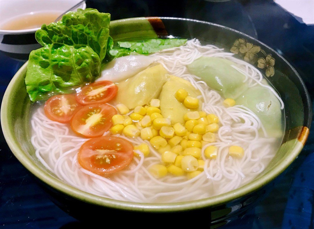 寿桃 非油炸淮山面 6个盒装 | ST Dried Yam Noodles 450g - HappyGo Asian Market