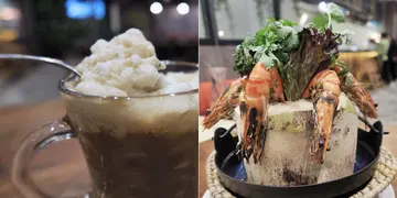 【饮食潮流】真‧越南风味   原个椰青烧大虾超清甜