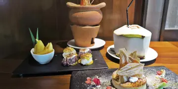 泰國名氣宮廷菜抵港  超軟滑三重芝士榴槤撻