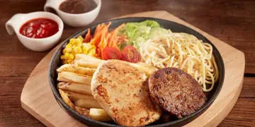 铁板都有素食版？尖咀素食餐厅限定