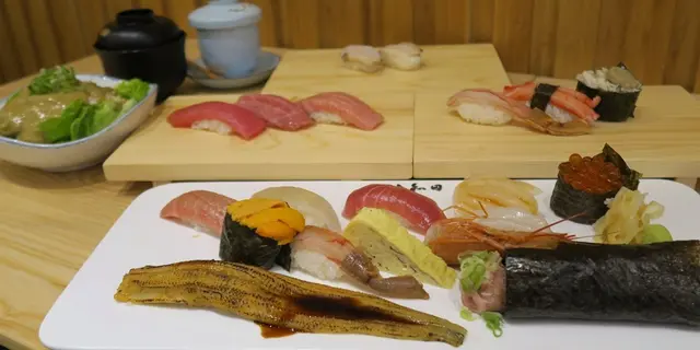 尖咀新开CP值高寿司店    必试蟹膏沙律（有片）