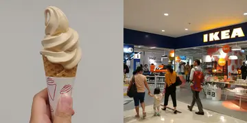 宜家荃湾店限定 $3焦糖海盐雪糕