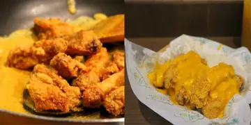 咸蛋黄炸一字鸡翼  美食车入将军澳开实体店（有片）  