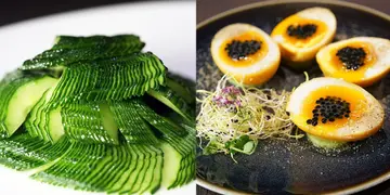 铜锣湾7千呎精致淮扬菜馆 1mm青瓜显刀工