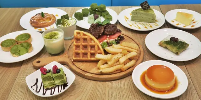 旺角日式café期間限定   加$69享日本及抹茶甜品放題 (有片)