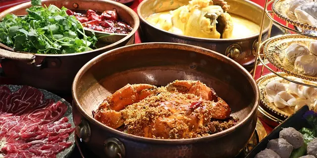 去青樓滾？中環青樓主題火鍋 惹味避風塘炒肉蟹鍋+養顏濃厚花膠雞湯(有片)