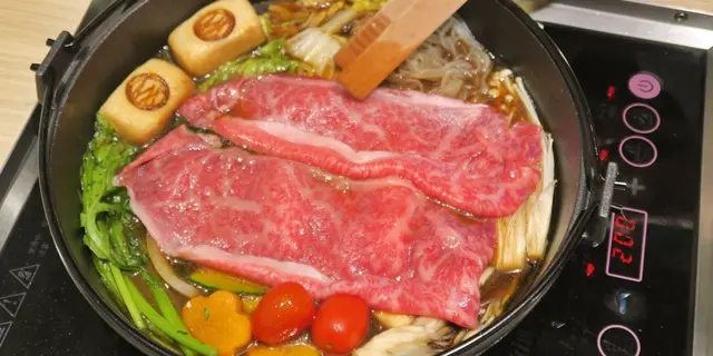 湾仔新开和牛寿喜烧专门店  关西风味  超滑和牛油花爆香