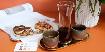 澳式咖啡配酥脆Croffles 西营盘新开简约风格咖啡店