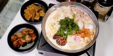 午市$88！佐敦新开台式一人小火锅店 必试老姜麻油鸡锅+牛乳美肌锅