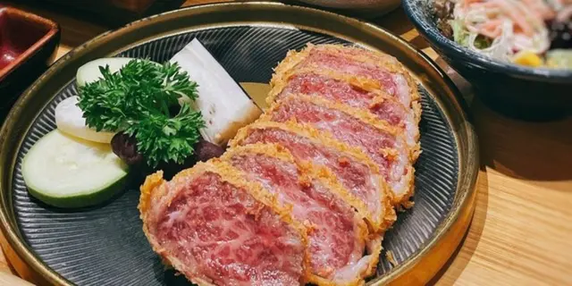 香港5大吉列牛推介 A4黑毛和牛吉列牛、黑松露吉列牛 