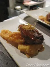 鵝肝山椒燒