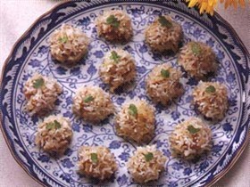 Savoury glutinous rice dumplings