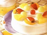 Fresh Cream Fruit Cake