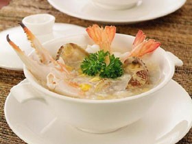 Seafood Soup with Sweet Corn