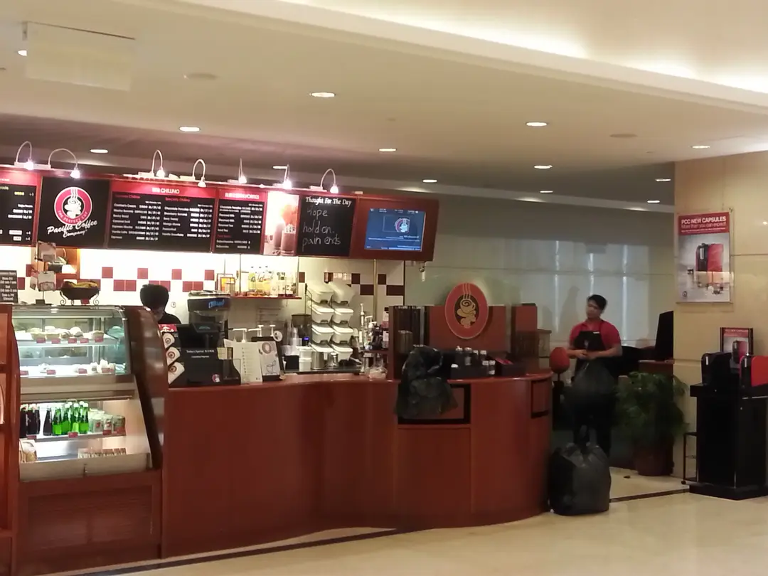 Pacific Coffee's Menu American Salad Coffee Shop Casual Drink in Kwun