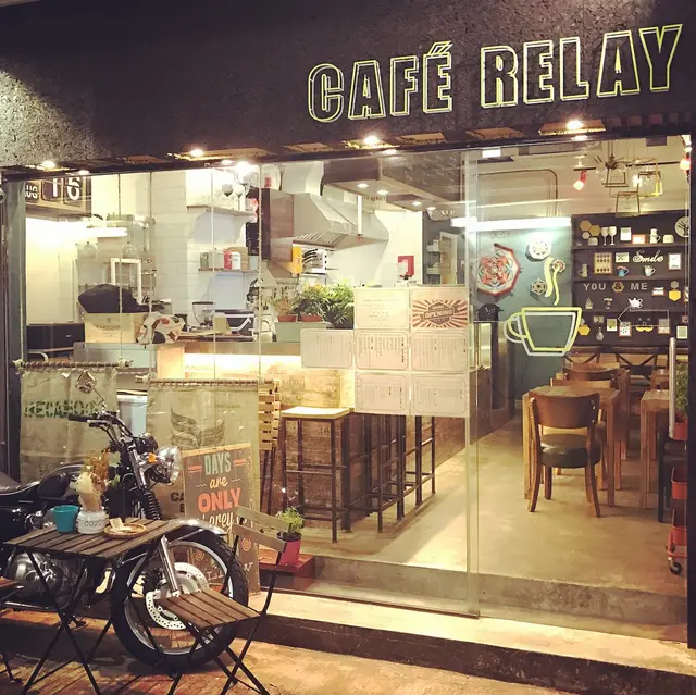 Café Relay's Menu International Hamburger Coffee Shop in Wan Chai