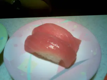 正,发光的吞拿鱼