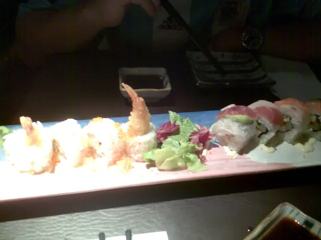 第一碟來的壽司