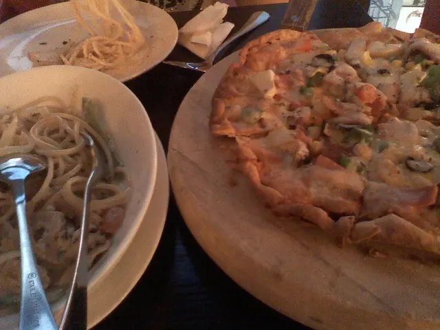 雜菌雞絲意粉, 什錦薄餅