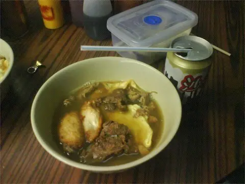 差,食到我發狂,白灼牛腩 , 無味清湯底