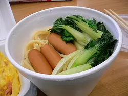 時菜芝士腸意粉