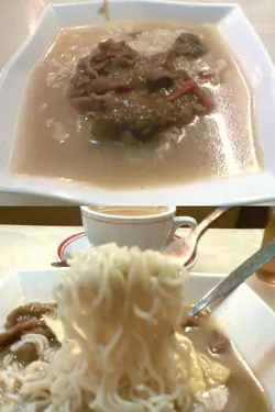 沙嗲牛肉面味道最好！
