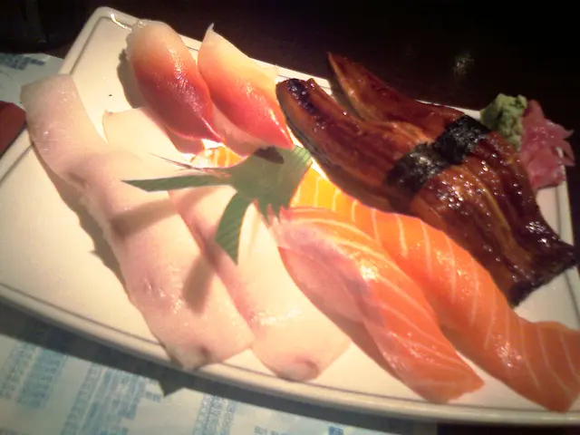 長鰻魚長壽司,長三文魚壽司,長劍魚壽司,北寄貝壽司