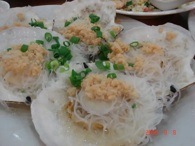 蒜蓉粉絲蒸元貝