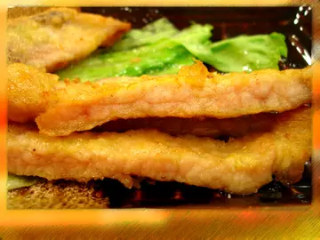 豬扒較瘦及薄身