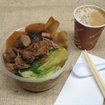 Prefect stew Lamb loin with noodle