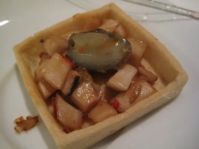 焗鮑魚羅蘭士撻, 不錯!!!