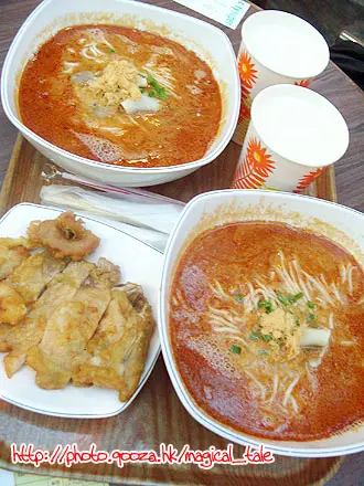 排骨上海擔擔麵+豆漿$40