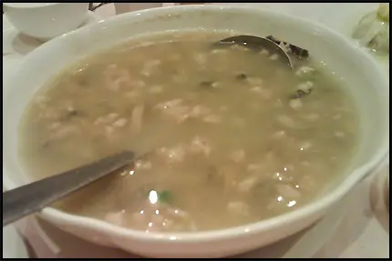 蠔仔肉碎粥