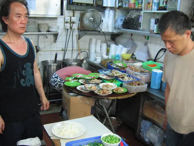 已經預先執好了一份份的待炒