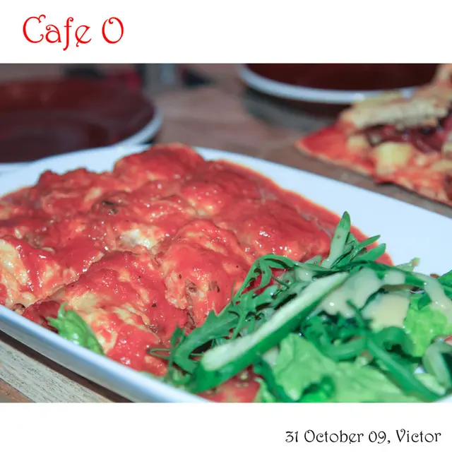 Beef Lasagna + Side Salad