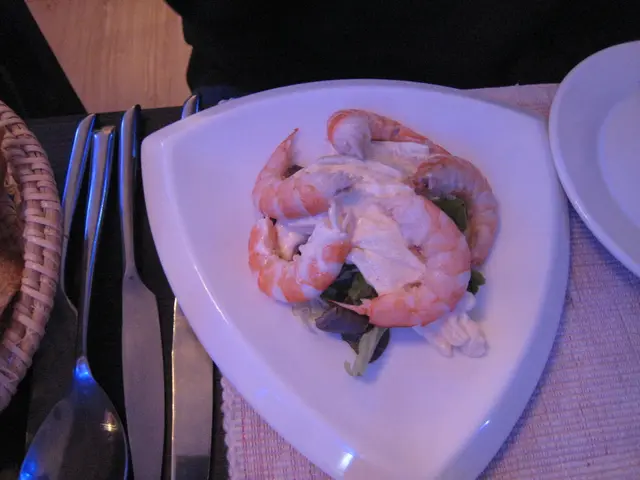 海蝦萍果輕咖哩沙律