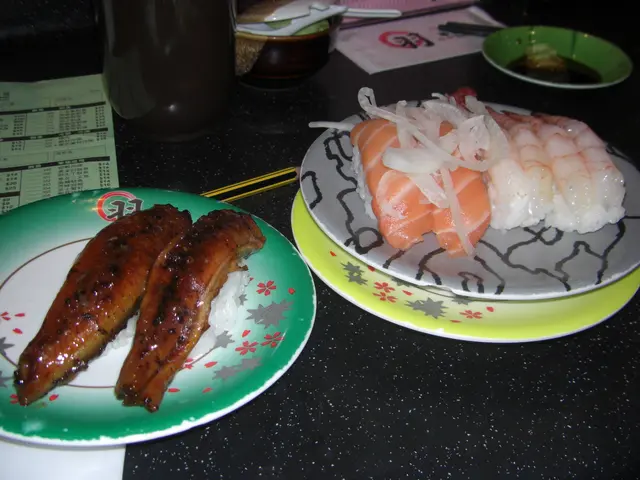  甜蝦壽司真係幾好食:P又甜又大隻