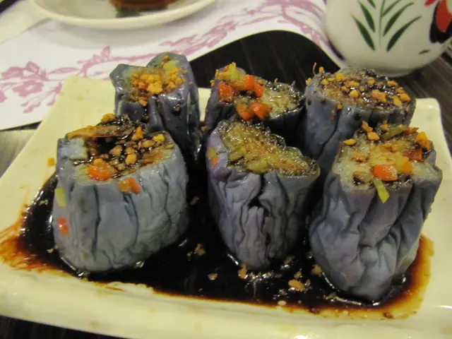 前菜涼拌茄子