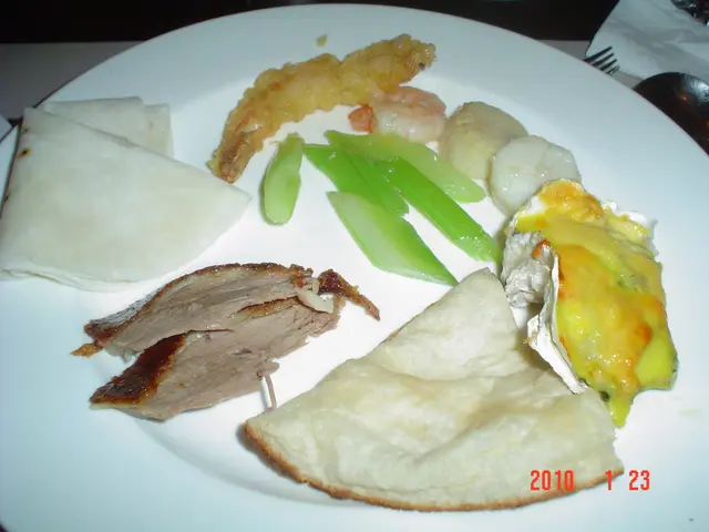 焗蠔好正, 炒蝦球帶子好鮮甜, 片皮鴨同天婦羅蝦都好好味!