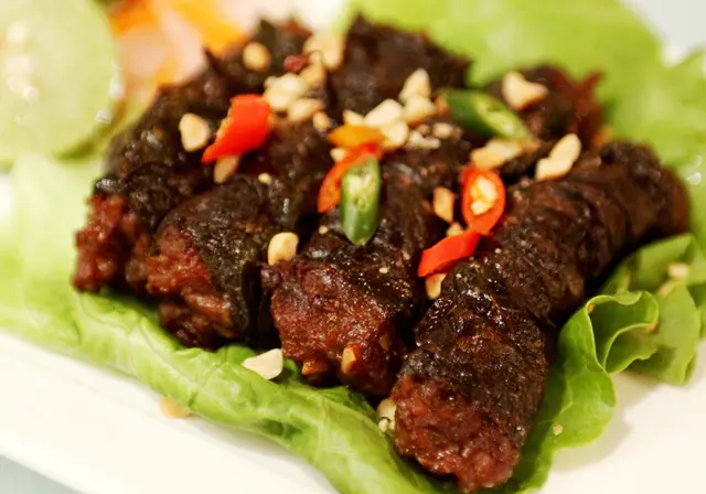 [檳榔葉燒牛肉]，佢哋都話又稔又多肉汁又好味！下次要再食