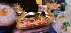 活多寶魚併黃鱲䱽刺身