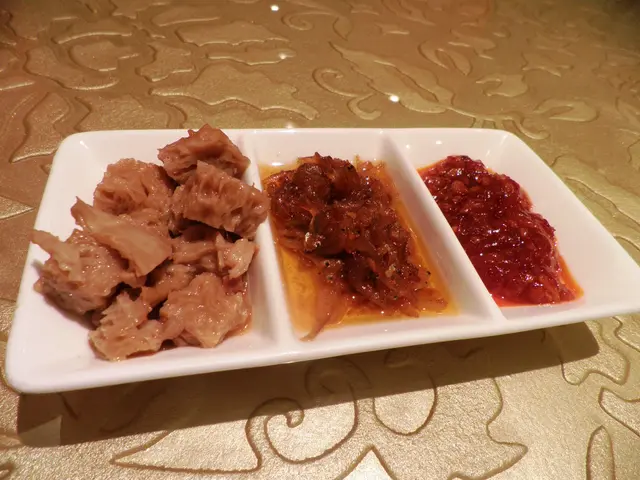 辣醬、Xo銀魚醬及烤夫