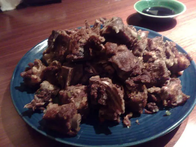 Chinese Spiced Fried Duck Bones