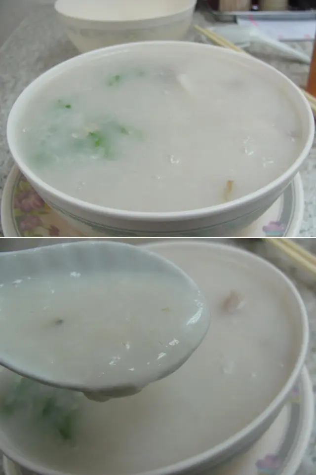 粥底嗅起來有米香，真厲害！