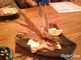 吃飽了才拿回來的魚頭骨 - 尖沙咀的日本沖繩料理