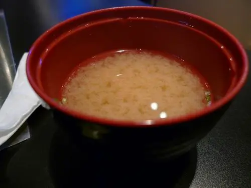 「味」噌湯