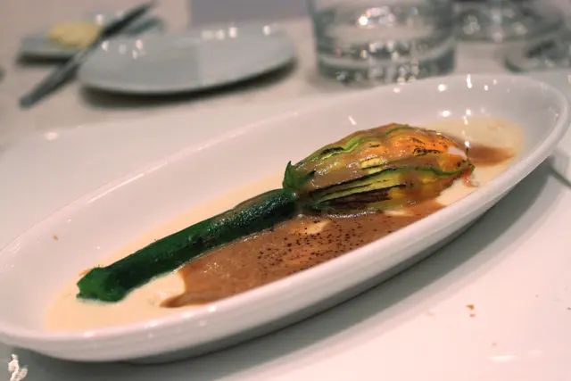 Lobster Bouquet of Zucchini Flower